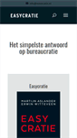 Mobile Screenshot of easycratie.nl